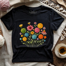 BloomBallsT shirt black