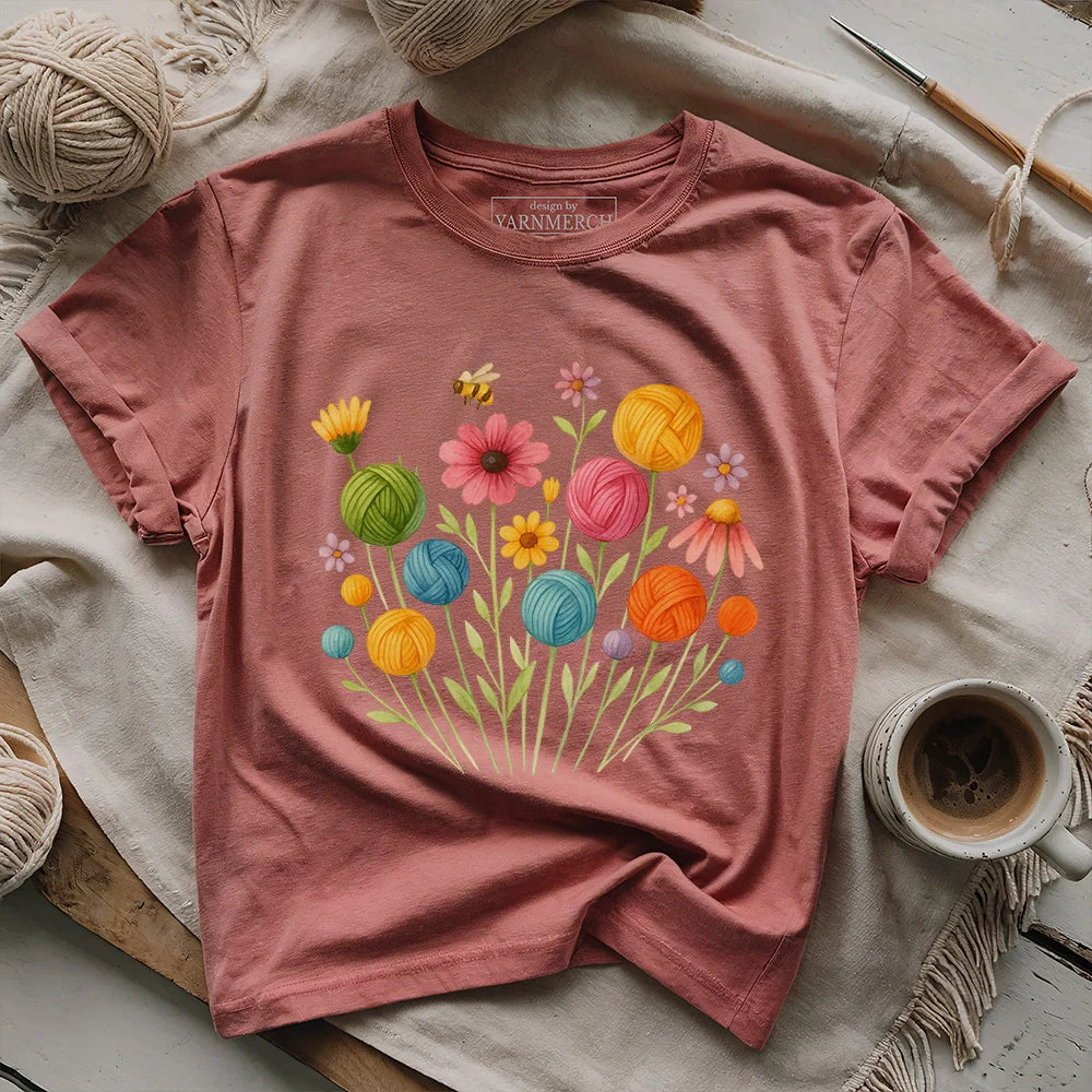 BloomBallsT shirt heathermauve