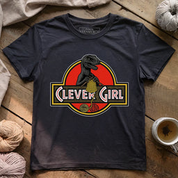 Clever_Girl_T shirt_ _dark_grey_heather