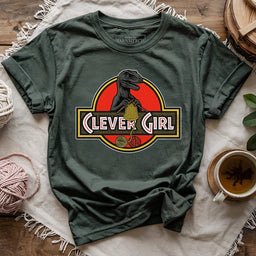 Clever_Girl_T shirt_ _forest