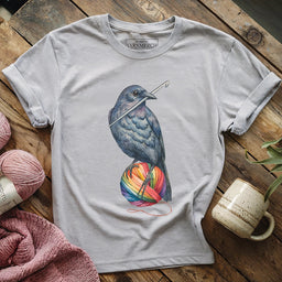 CrochetCrowT shirt athleticheather