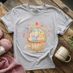 FloralYarnBasketT shirt athleticheather