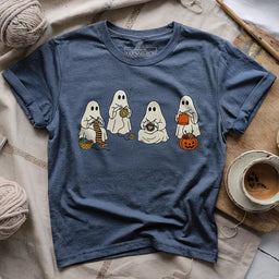 GhostStitchersSocietyT shirt heathernavy