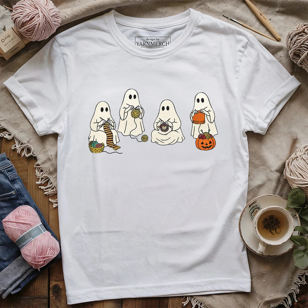 GhostStitchersSocietyT shirt white