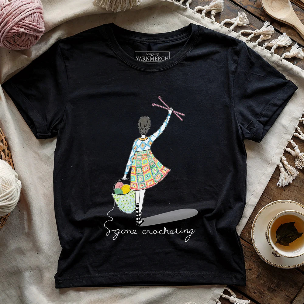 GoneCrochetingT shirt black