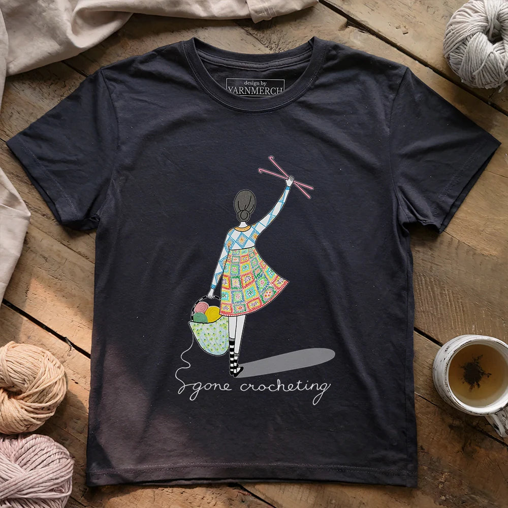 GoneCrochetingT shirt darkgreyheather
