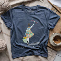 GoneCrochetingT shirt heathernavy