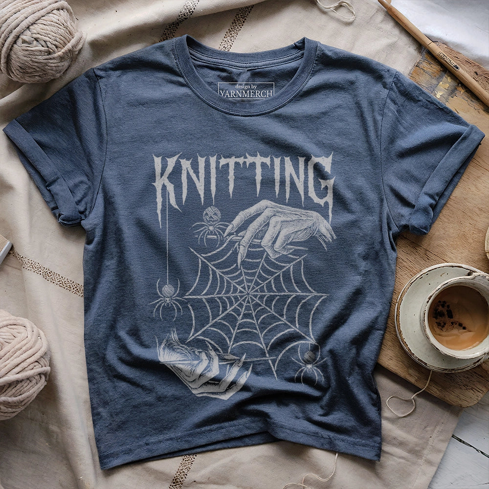 GothicKnitterT shirt heathernavy