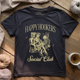 Happy_Hooker_Club_T shirt_ _dark_grey_heather