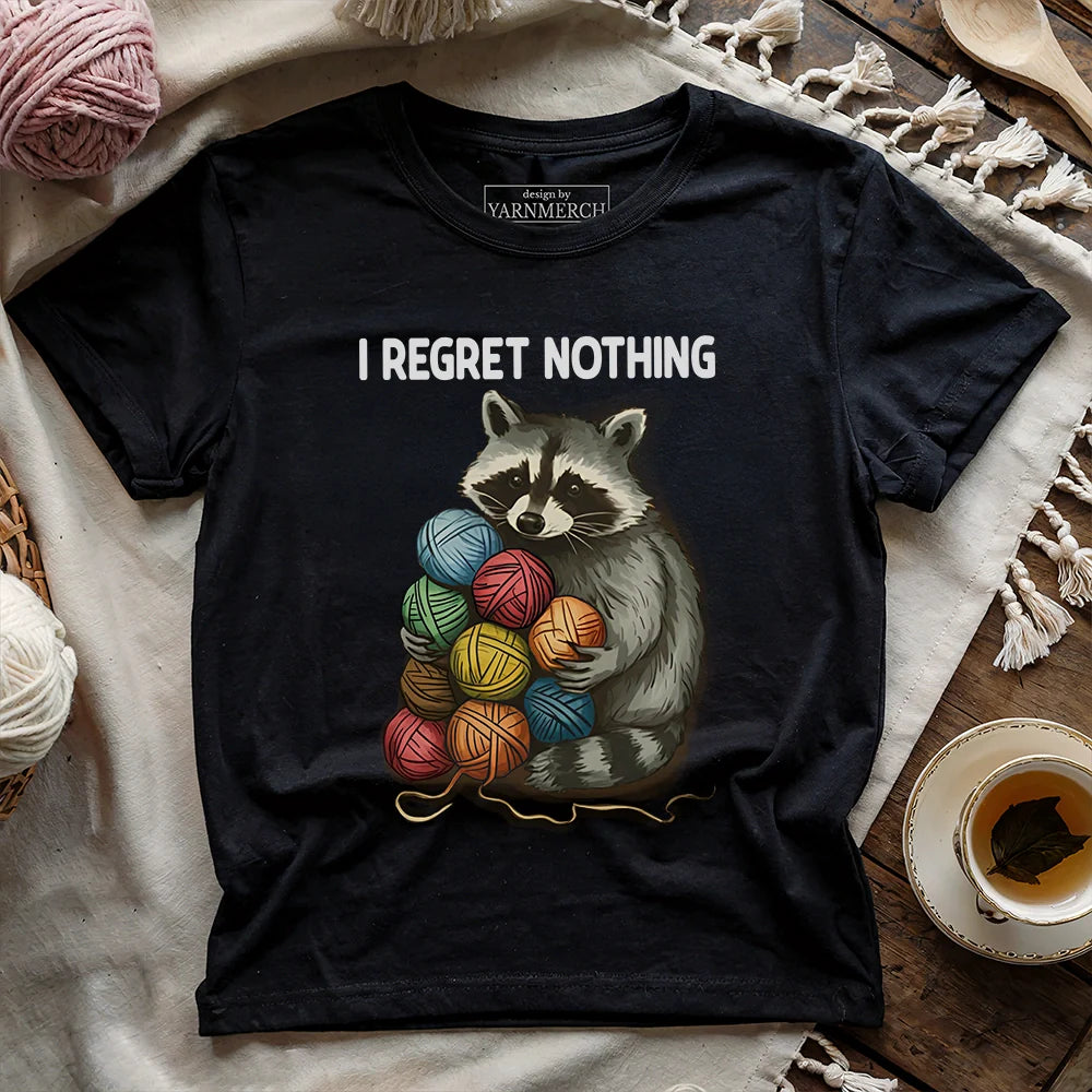 IRegretNothingT shirt black
