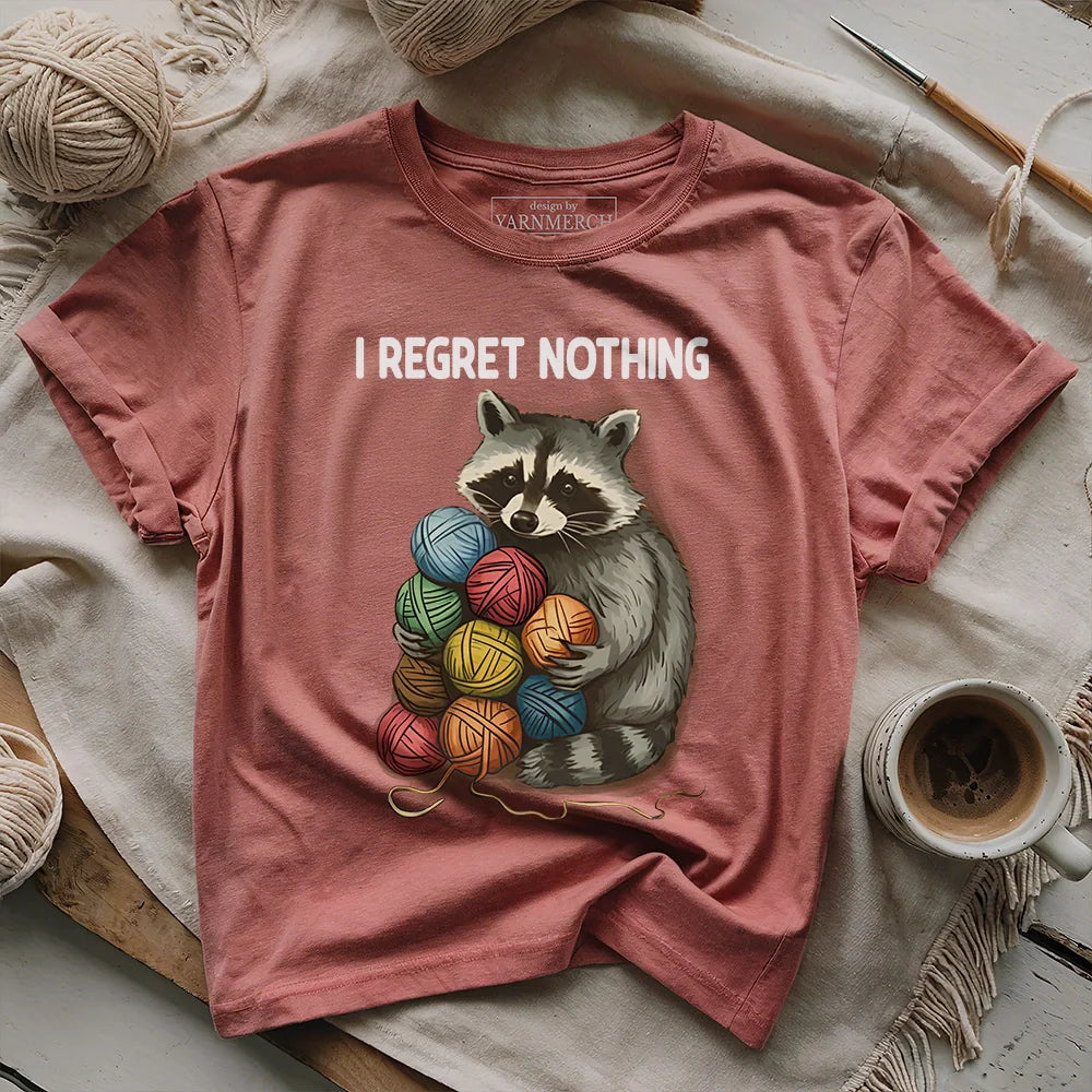 IRegretNothingT shirt heathermauve