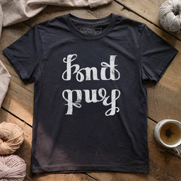 KnitPurlT shirt darkgreyheather