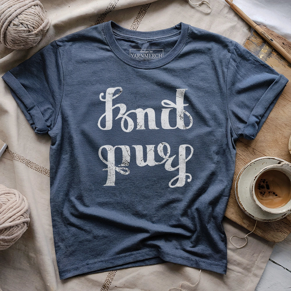 KnitPurlT shirt heathernavy