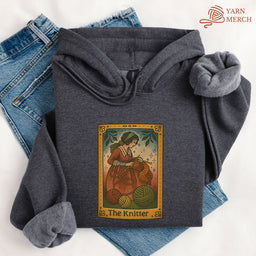 KnitWitchHoodie darkheather