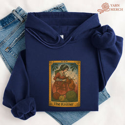 KnitWitchHoodie navy