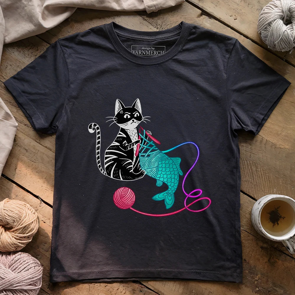 KnitfishT shirt darkgreyheather