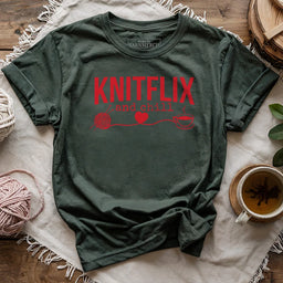KnitflixAndChillT shirt forest