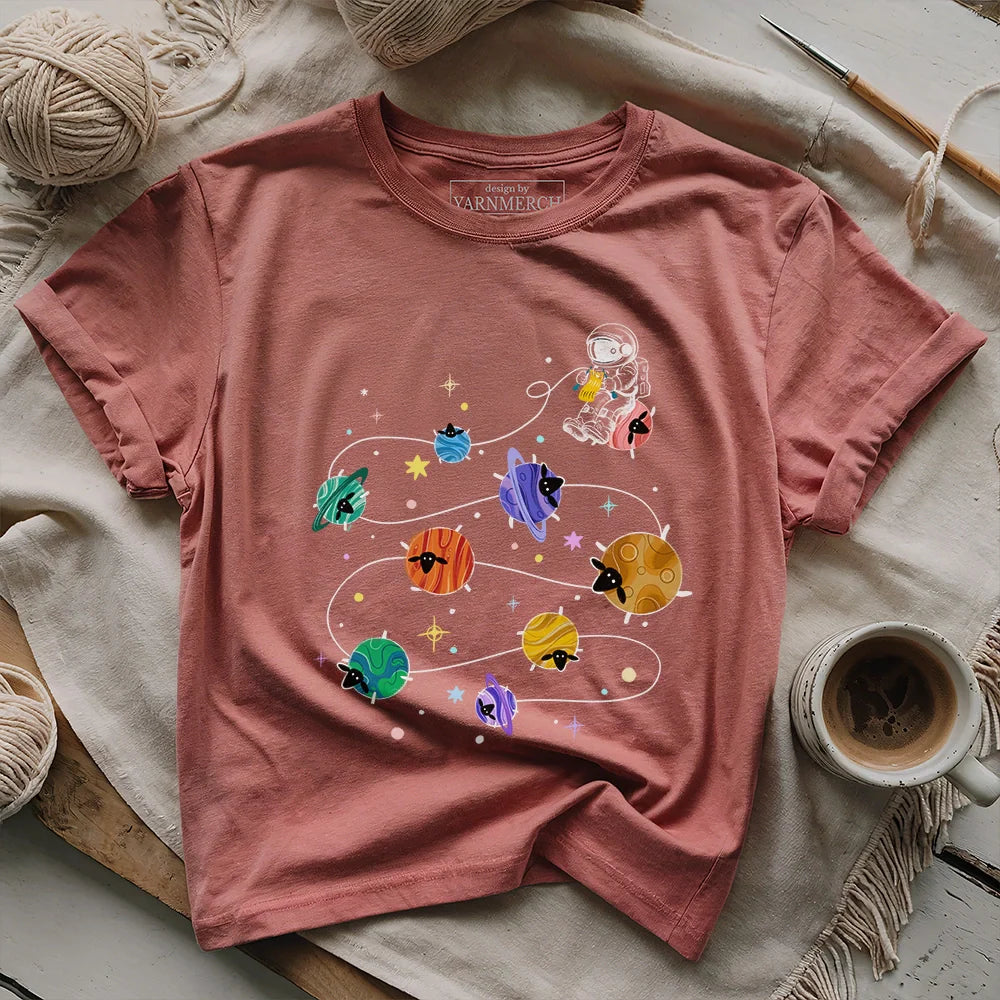 KnitronauntT shirt heathermauve
