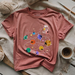 KnitronauntT shirt heathermauve