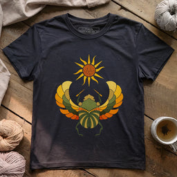 KnittingBeetleT shirt darkgreyheather