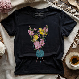 KnittingWarblersT shirt black