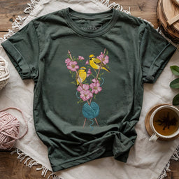 KnittingWarblersT shirt forest