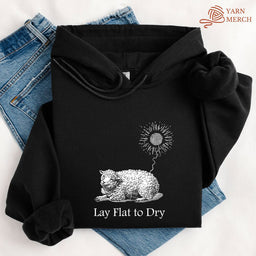 LayFlatHoodie black