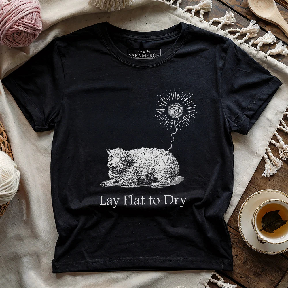 LayFlatT shirt black