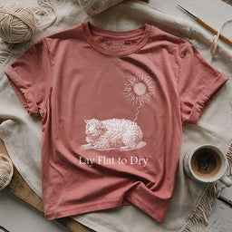 LayFlatT shirt heathermauve