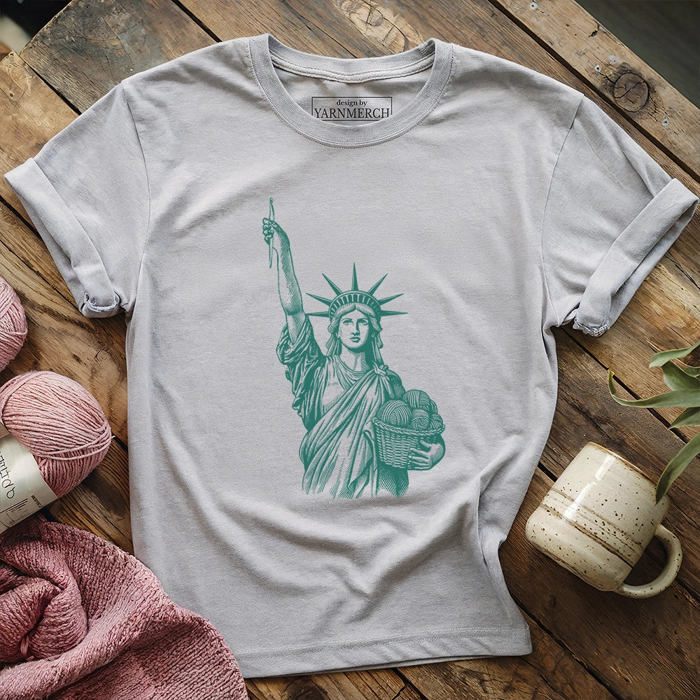 LibertyofCrochetingT shirt Athleticheather