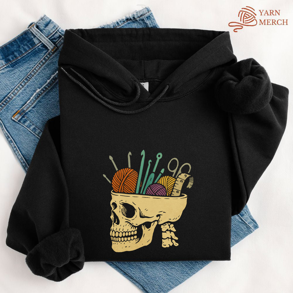 MurderYarnHoodie black