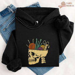 MurderYarnHoodie black