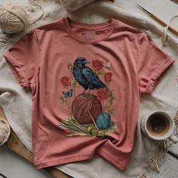Raven_RoseThreadsT shirt heathermauve
