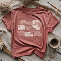 SheepHappensT shirt heathermauve