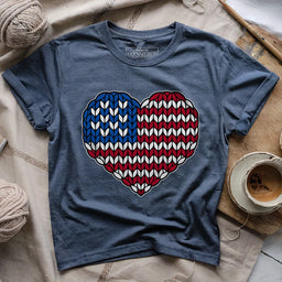 StitchingInTheUSAT shirt heathernavy