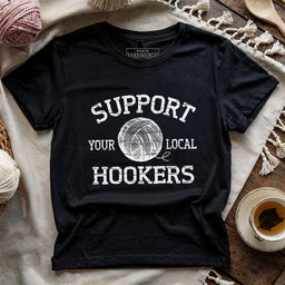 SupportLocalHookersT shirt Black