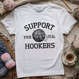 SupportLocalHookersT shirt White