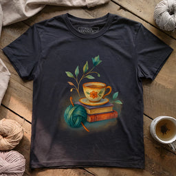 Tea_ThreadT shirt darkgreyheather