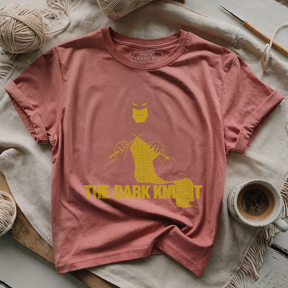 TheDarkKnitT shirt heathermauve