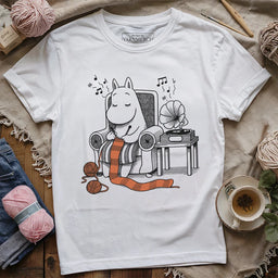 TheGentleHippoKnitterT shirt white