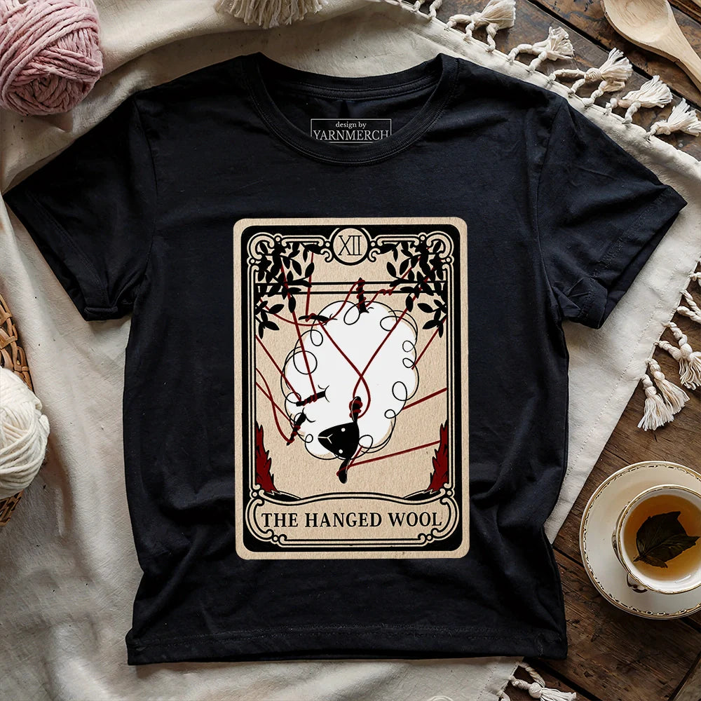 TheHangedWoolT shirt black
