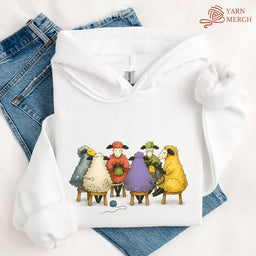 TheYarnCircleHoodie white