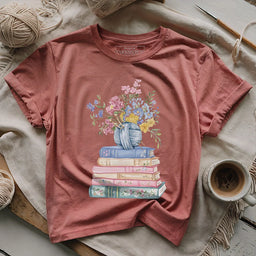 TheYarnDiariesT shirt heathermauve