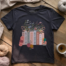 TheYarnLibraryT shirt darkgreyheather