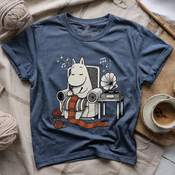 The_Gentle_Hippo_Knitter_T shirt_ _heather_navy