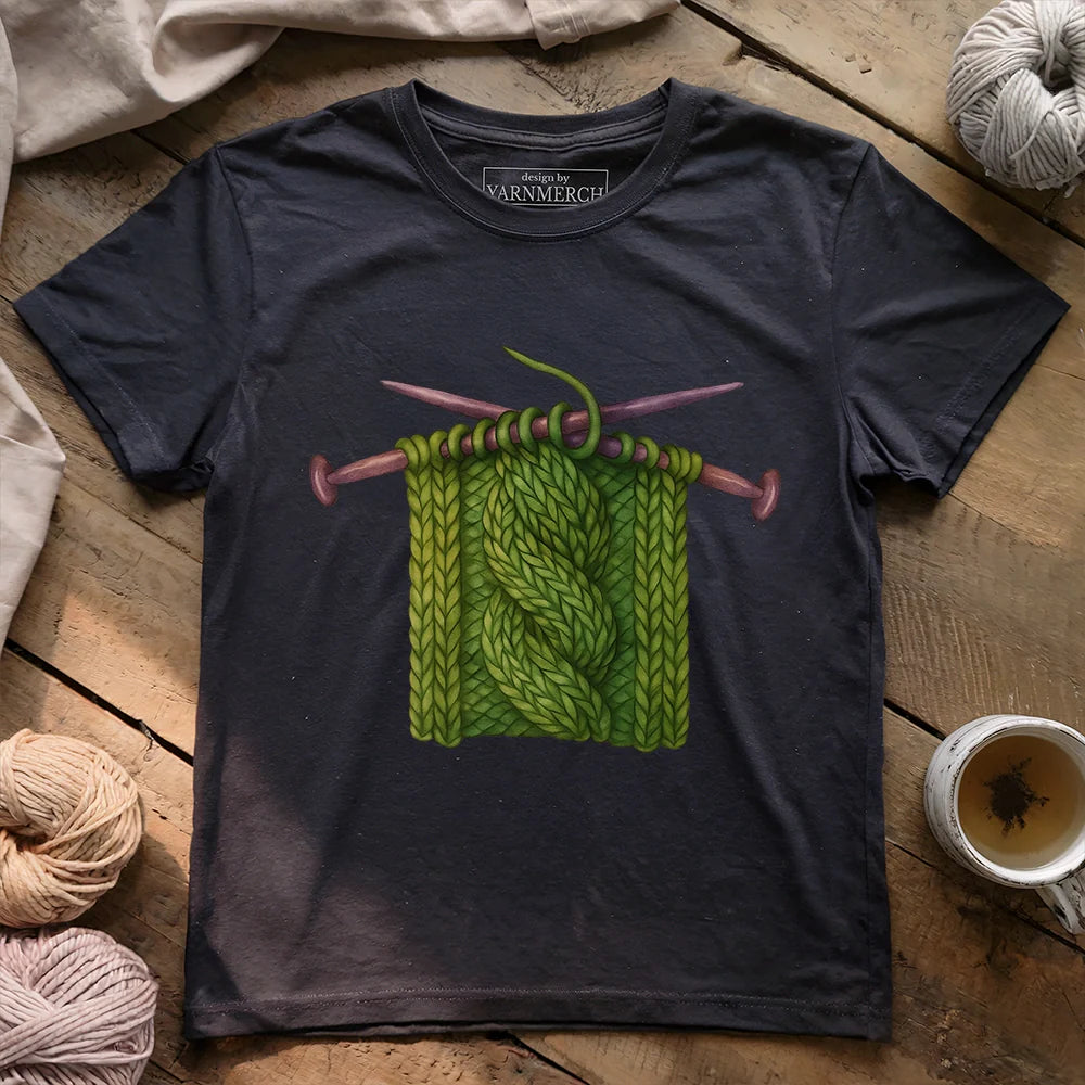 Twist_StitchT shirt darkgreyheather