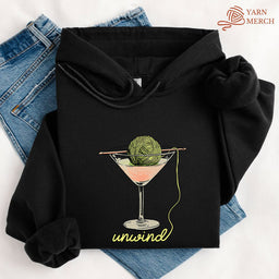 UnwindHoodie black