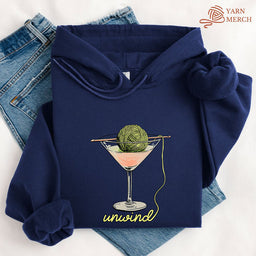 UnwindHoodie navy