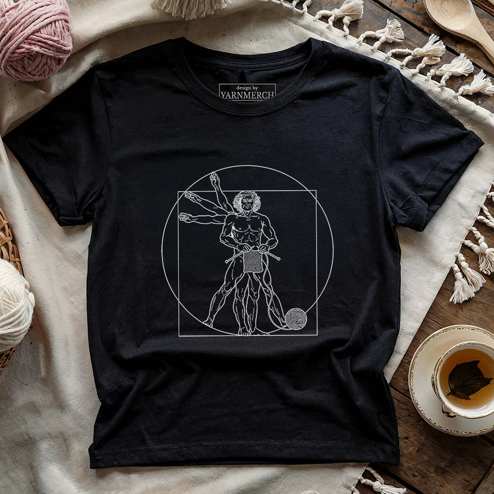 VitruvianT shirt black