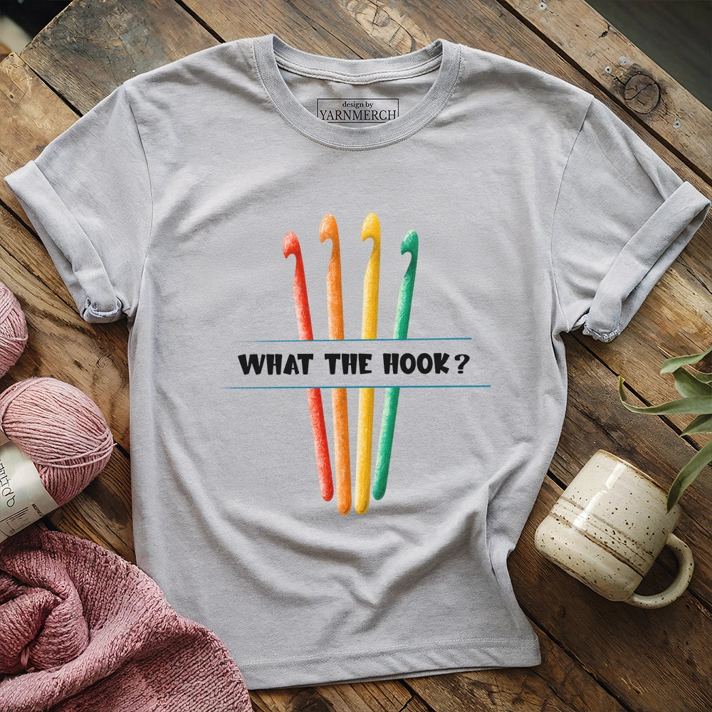 WhatthehookT shirt athleticheather